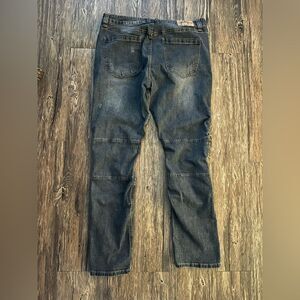Stylish Men's Relaxed Fit Jeans in Deep Blue